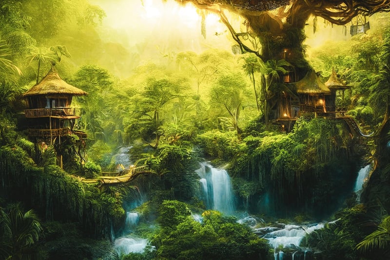 Rainbow Treehouse